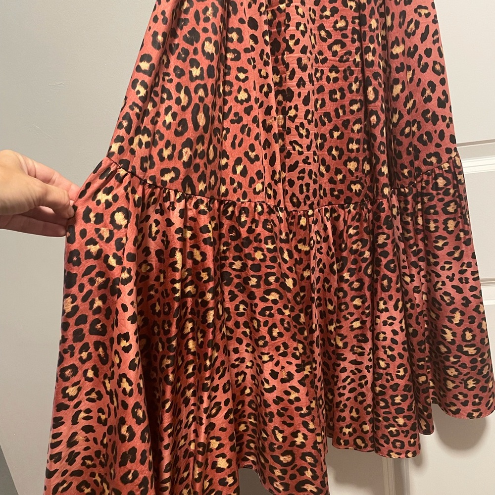 Rebecca Taylor spring leopard wrap dress - Picture 8 of 9
